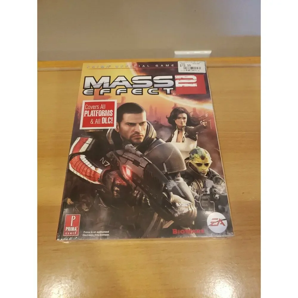 Mass Effect 2 Prima Official Strategy Guide Xbox 360 Ps3 NEW
